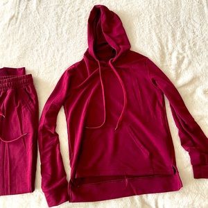 Jogger and hoodie
